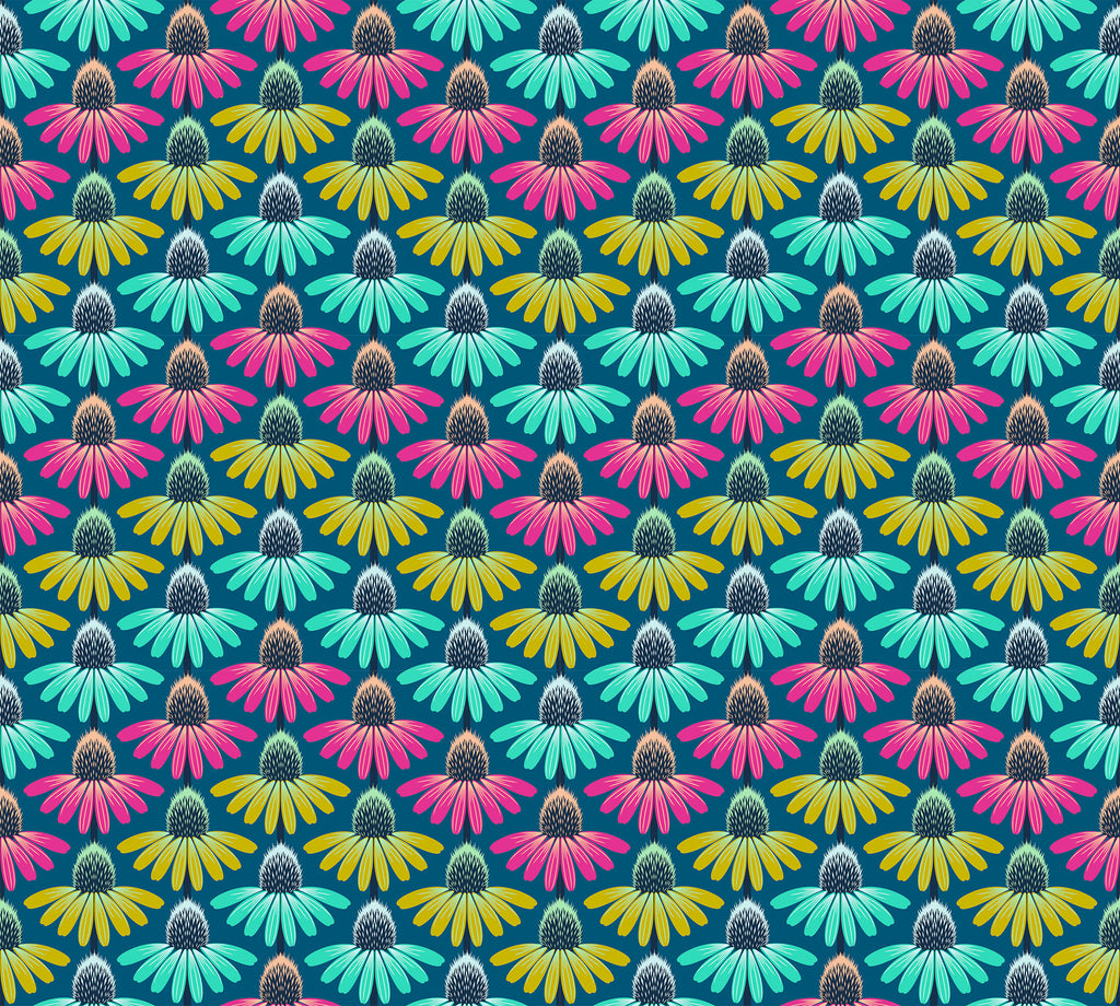 Perennial Borders AMT136-86C Echinacea Rythmn PARADE by Anna Maria Priced per 25 Cm.