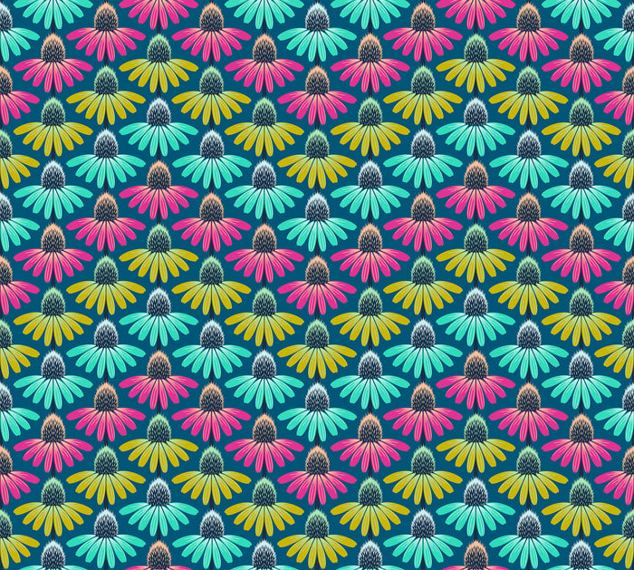 Perennial Borders AMT136-86C Echinacea Rythmn PARADE by Anna Maria Priced per 25 Cm.