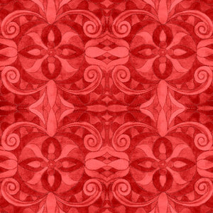 **Blank Studio Baroque RED 108" / 270 cms Priced Per 50 Cm.