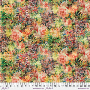 Bouquet Canvas- Multi  Embark Tim Holtz CCTH002.Priced per 25cm