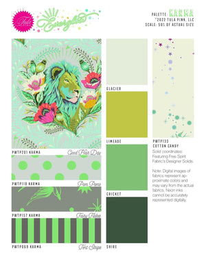 Everglow - Good Hair Day KARMA PWTP.201.Priced per 25cm TULA PINK