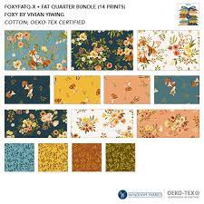 *#FOXY by Vivian Yiwing Fat Quarter Bundle - 14 Fat Quarters LAST ONE