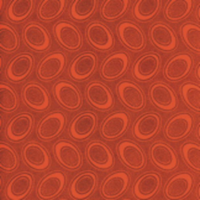 KFC Aboriginal Dot ORANGE GP71.Priced per 25cm