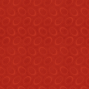 KFC Aboriginal Dot RED PWGP71.Priced per 25cm