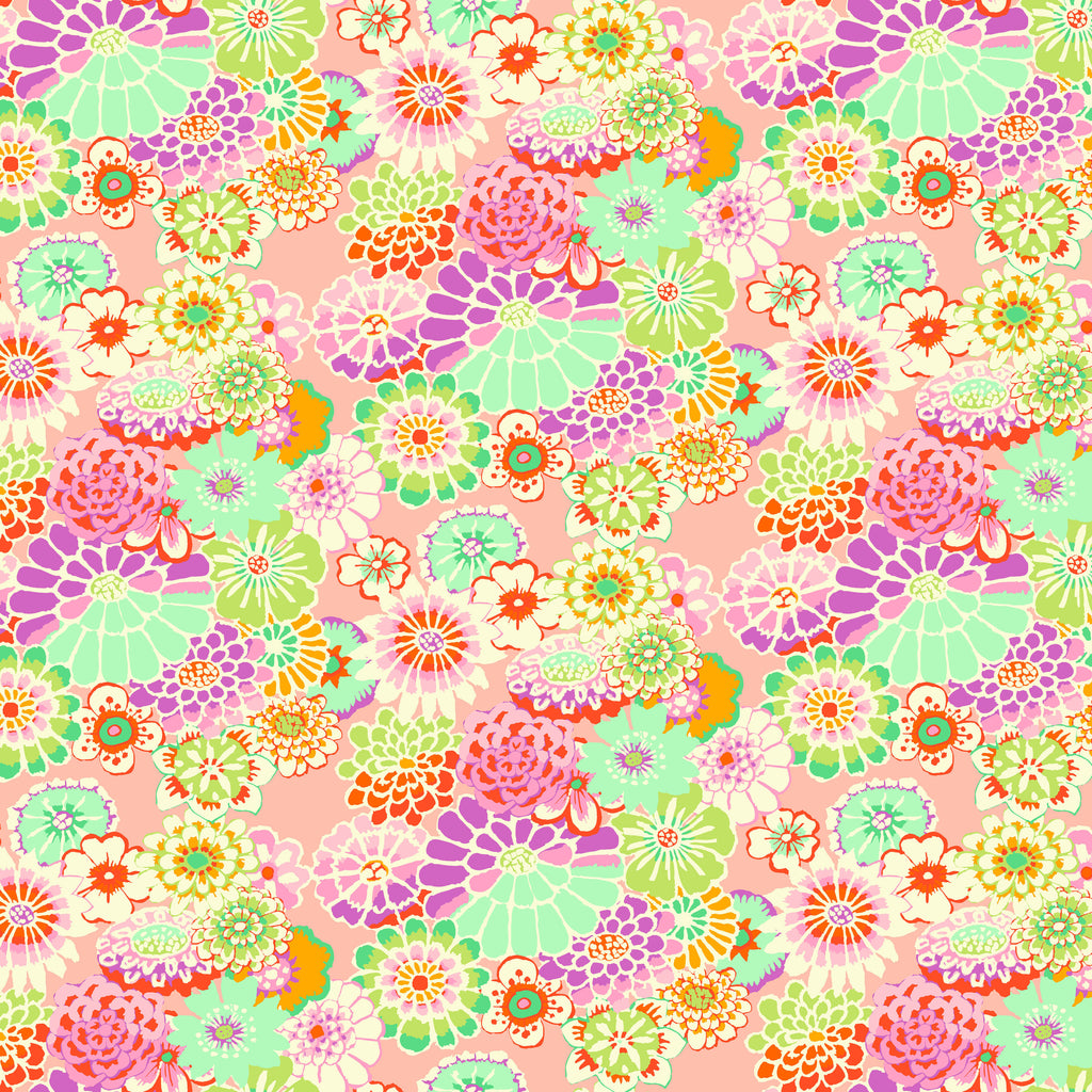 KFC Asian Circles PINK GP89.Priced per 25cm