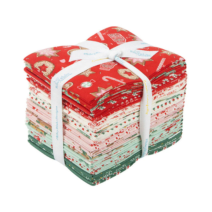 *#Riley Blake HOLIDAY CHEER Fat Quarter Bundle 24 Fat Quarters