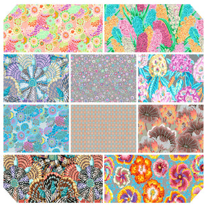 +#KFC August 2023 Fat Quarter Bundle PASTEL -10 Fat Quarters