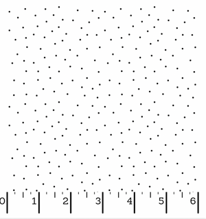 Maywood Studio Kimberbell Basics White Tiny Dots 8210W.Priced per 25 Cm.