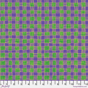 KFC Gingham PURPLE PWBM089.Priced per 25cm