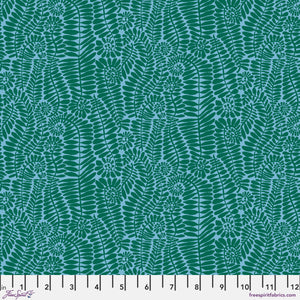 KFC Small Fronds TURQUOISE PWBM098 Feb 2025  Priced per 25cm