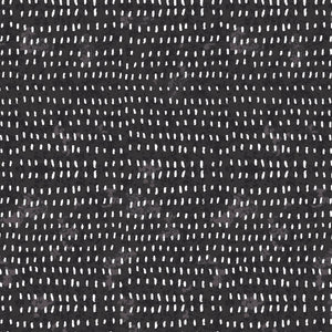 Black background with white wavy line pattern