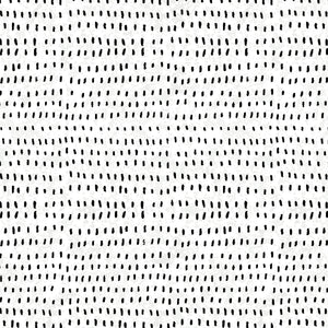 Black dot pattern on a white background