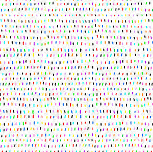 Pattern of colorful horizontal lines on a white background
