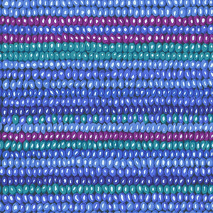 KFC Bead Stripe COBALT PWGP050.*LAST CHANCE Priced per 25cm