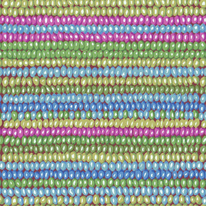 KFC Bead Stripe MOSS PWGP050.*LAST CHANCE Priced per 25cm