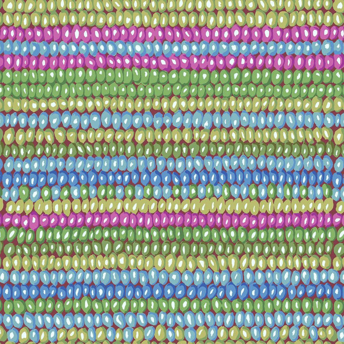 KFC Vintage - Bead Stripe MOSS PWGP050.Priced per 25cm