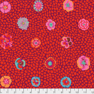 *REMNANT KFC Guinea Flower RED PWGP059 RED - 70 Cm.