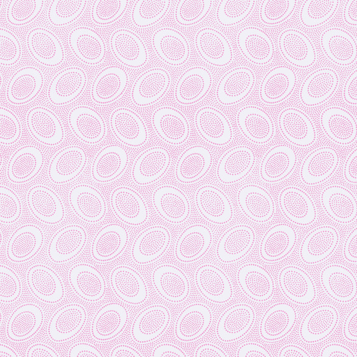 KFC Aboriginal Dot Blush PWGP071.Priced per 25cm