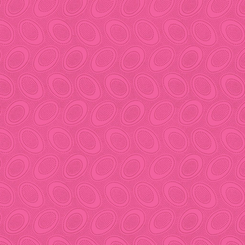 KFC Aboriginal Dot SHOCKING  PWGP71.Priced per 25cm