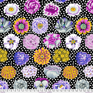 KFC Big Blooms BLACK PWGP091.Priced per 25cm