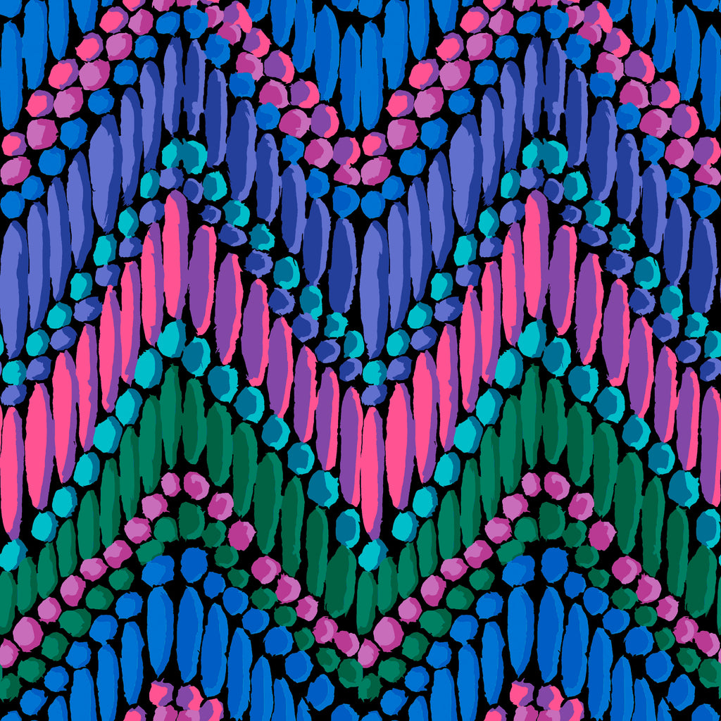 KFC Beaded Curtain DARK PWGP191.*LAST CHANCE Priced per 25cm