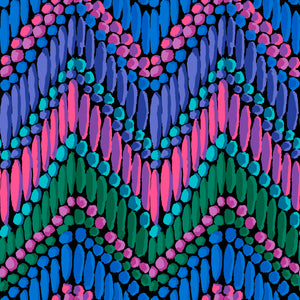 KFC Beaded Curtain DARK PWGP191.*LAST CHANCE Priced per 25cm