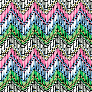 KFC Beaded Curtain PASTEL PWGP191.Priced per 25cm