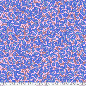 Kaffe & Morris & Co Oak BLUE PWKW003 Priced per 25cm