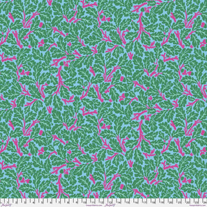 Kaffe & Morris & Co Oak TURQUOISE PWKW003 Priced per 25cm