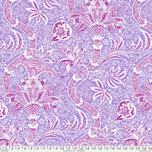 Kaffe & Morris & Co Indian LAVENDER PWKW005 Priced per 25cm