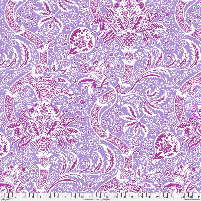 Kaffe & Morris & Co Indian LAVENDER PWKW005 Priced per 25cm