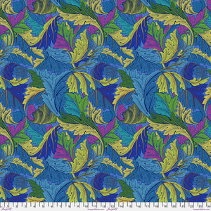 Kaffe & Morris & Co Acanthus COBALT PWKW006 Priced per 25cm