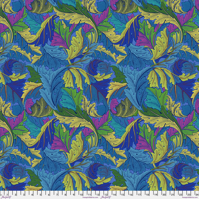 Kaffe & Morris & Co Acanthus COBALT PWKW006 Priced per 25cm