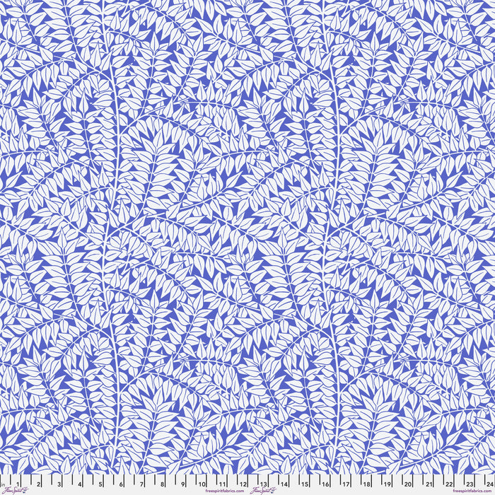 Kaffe & Morris & Co Branches BLUE PWKW009 Priced per 25cm