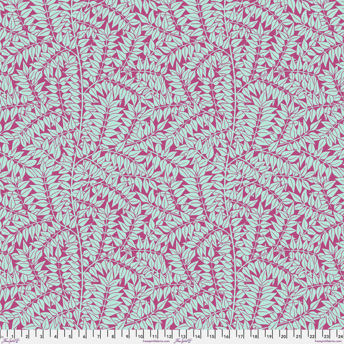 Kaffe & Morris & Co Branches MAGENTA PWKW009 Priced per 25cm