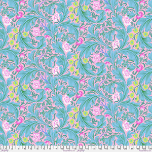 *Pre Order Kaffe & Morris & Co Leicester AQUA PWKW011 Priced per 25cm - due Dec 2024