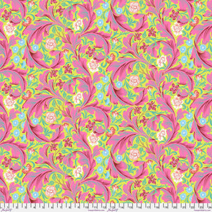 Kaffe & Morris & Co Leicester FUCHSIA PWKW011 Priced per 25cm