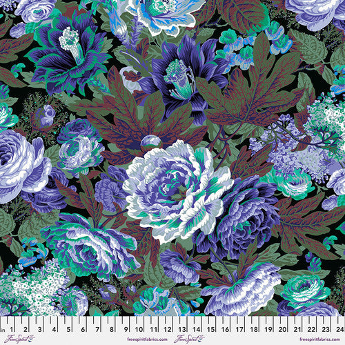 KFC Floral Burst PURPLE PWPJ029.Priced per 25cm