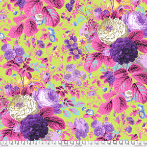 KFC Gradi Floral LIME PWPJ053.Priced per 25cm