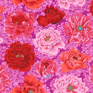 KFC Brocade Peony HOT PWPJ062.Priced per 25cm