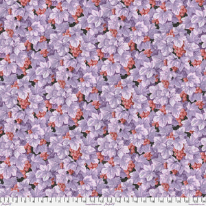 COTTAGE GARDEN Grape Vine PURPLE PWSL133 by Philip Jacobs.Priced per 25cm
