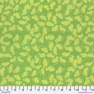 COTTAGE GARDEN Dancing Butterflies GREEN PWSL135 by Philip Jacobs.Priced per 25cm