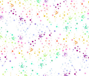 True Colors Fairy Dust WHITE PWTP133 by Tula Pink.Priced per 25cm