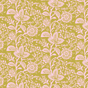 Parisville (Deja Vu) by Tula Pink -French Lace - HAZELNUT PWTP193.Priced per 25cm