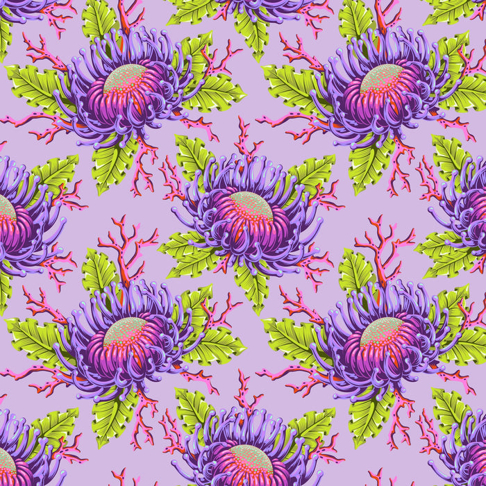 *Pre Order Floral Reef PWTP265.ULTRAVIOLET Friends & Anemones.Priced per 25 Cm. Due April/May
