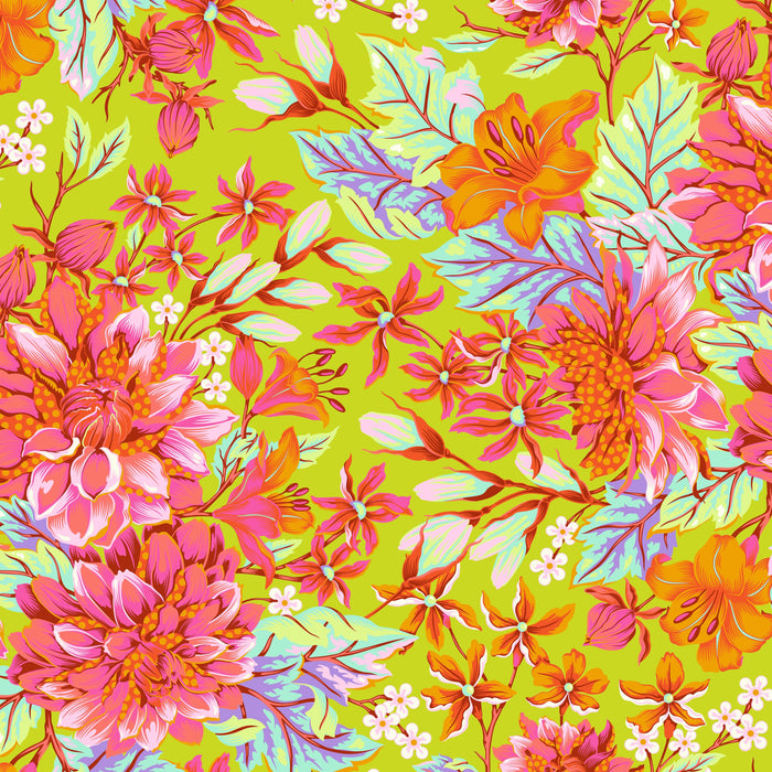 **Untamed by Tula Pink QBTP017.LUNAR Hello Dahlia WIDEBACK  Priced per 50 cm