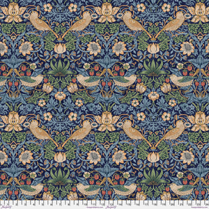 **Strawberry Thief QBWM009.MULTI WIDEBACK by William Morris