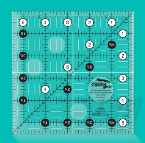 Creative Grids SQUARE 5.5" X 5.5" Ruler CG R5