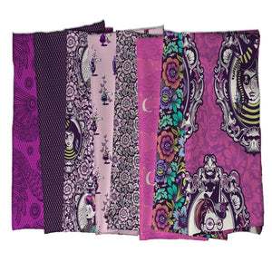 *#METRE BUNDLES Nightshade (Déjà Vu)  by Tula Pink - 8 X 1 METRE CUTS