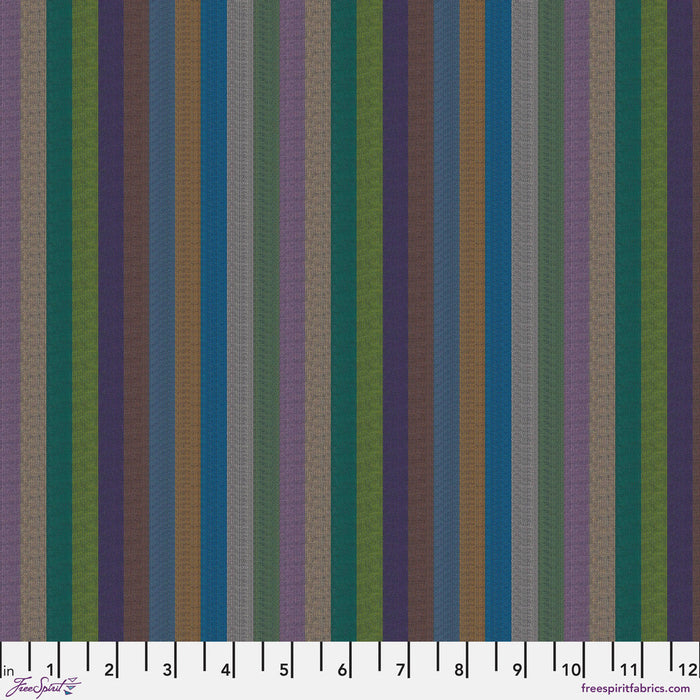 *Pre Order Kaffe Fassett WOVEN STRIPES WSGP002.MULTI  Narrow Stripe.Priced per 25cm - due March/April 2025